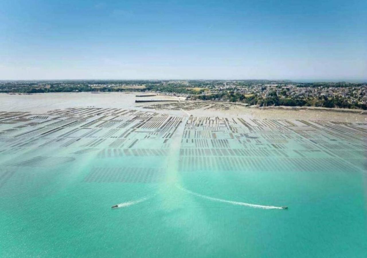 קאנקל L'Etoile By Mrodbnb - Appart Neuf - Vue Mer - 25M Plage & Resto - Cine - Cheminee - Popcorn מראה חיצוני תמונה